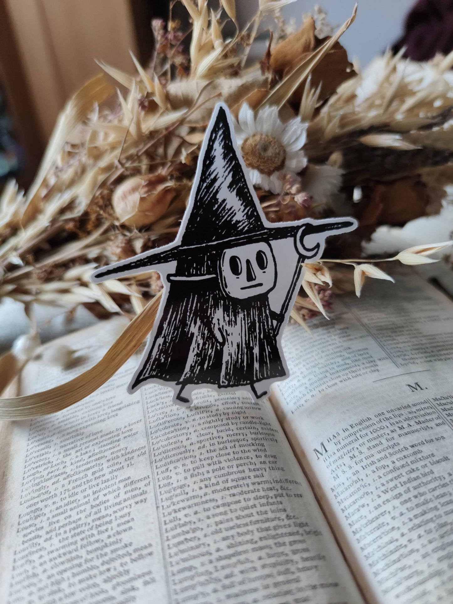 Little Witch Vinyl Sticker