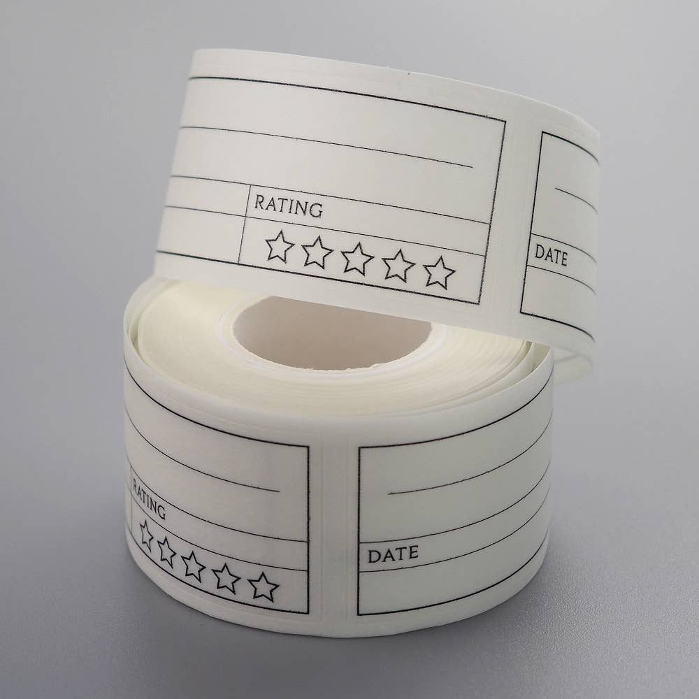 LAOMiS 5 Star Multi-Purpose Rating Writable Washi Stickers