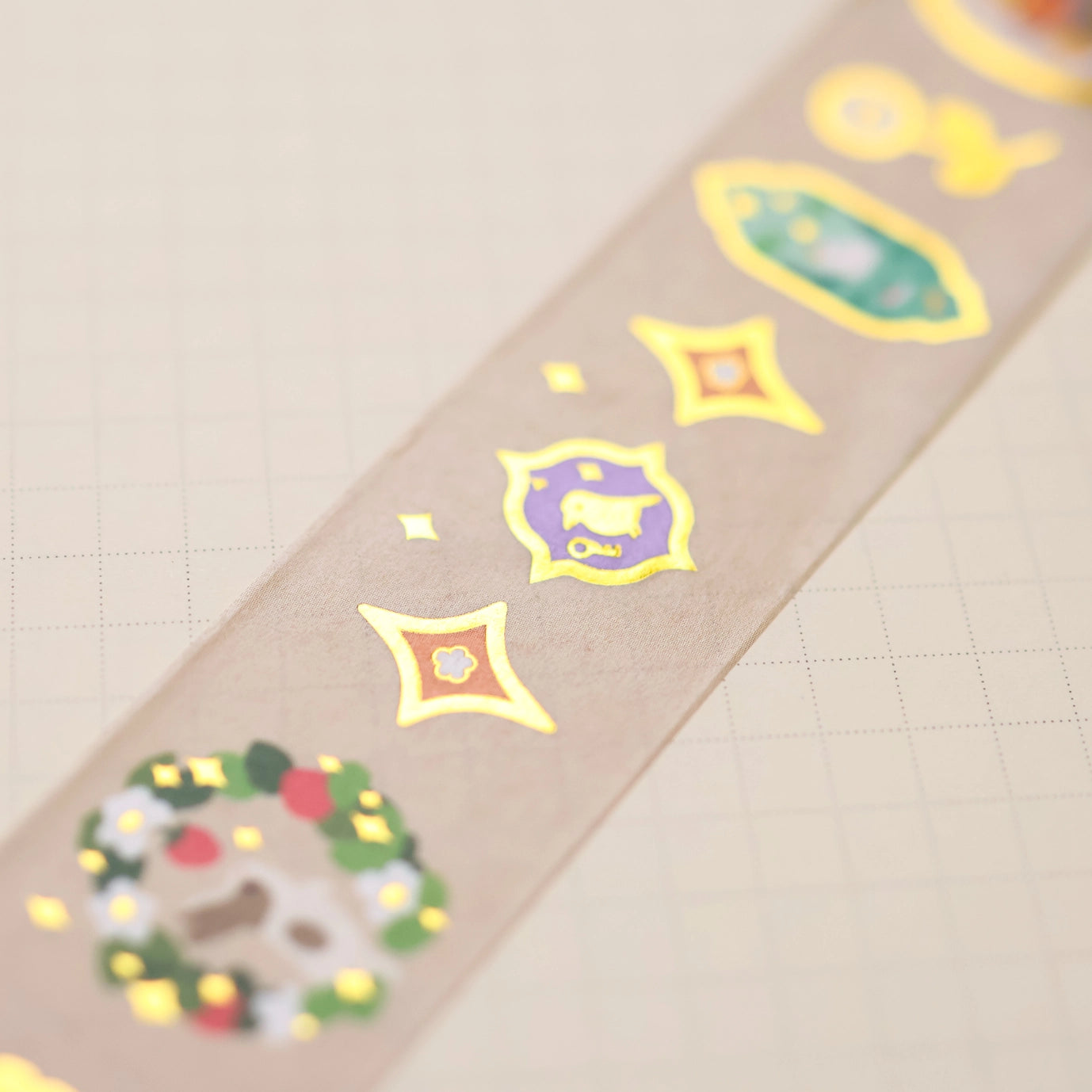 Animal in Frames - 25mm Washi Tape (Foil)