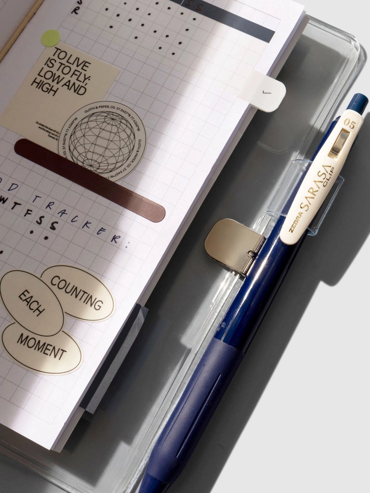 Clear Vinyl Travel Notebook Cover | Pocket Plus
