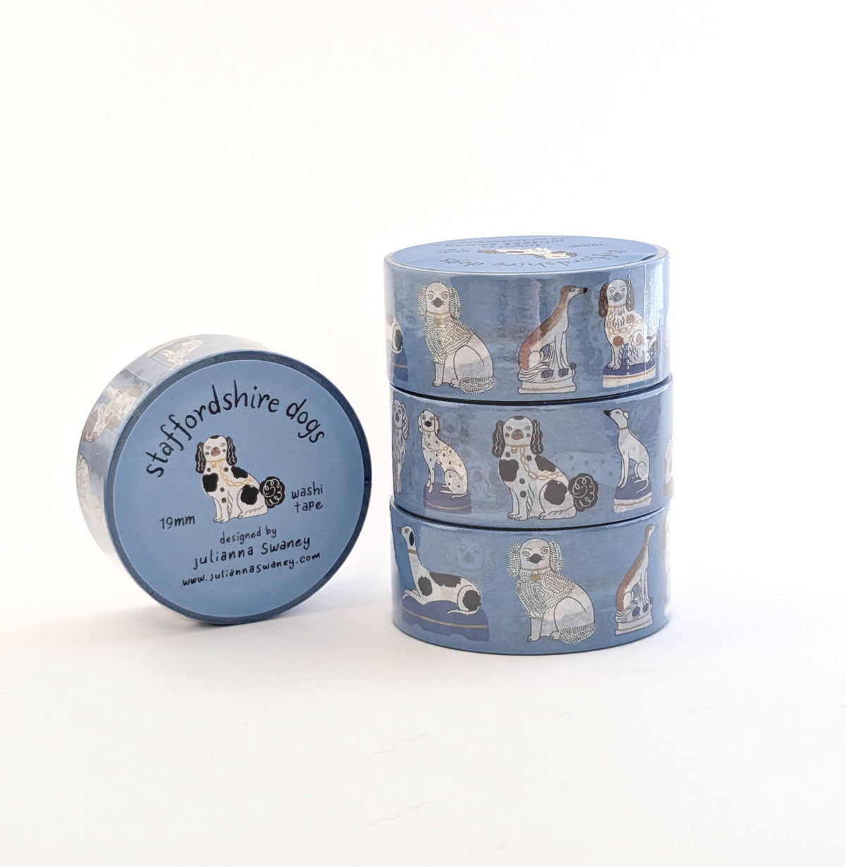 Staffordshire Dogs  Washi Tape 19mm
