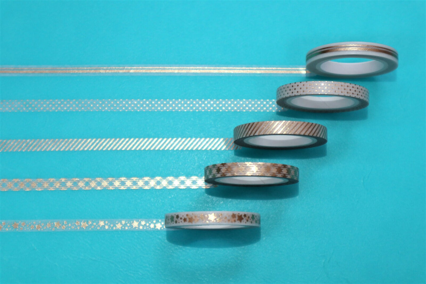 Star Foil 5mm Clear Washi Tape