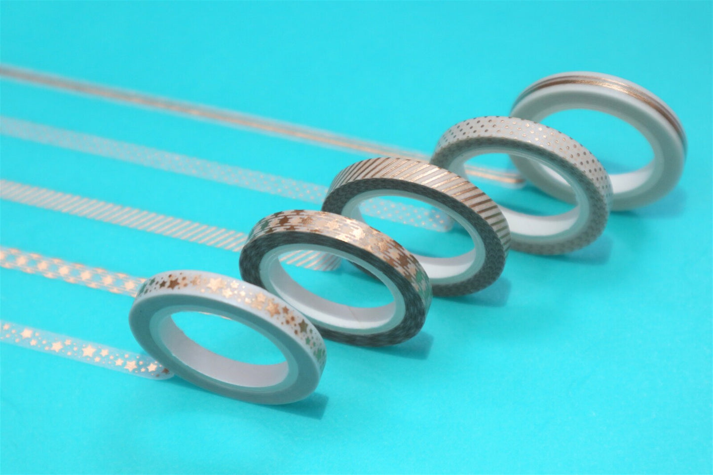 Star Foil 5mm Clear Washi Tape