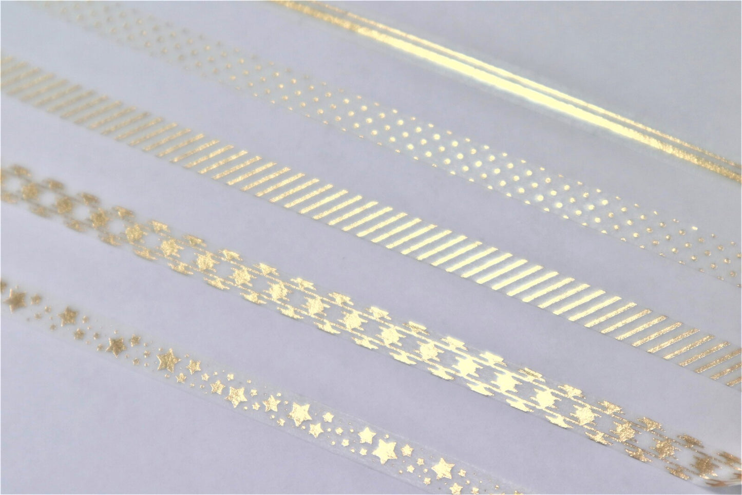 Star Foil 5mm Clear Washi Tape