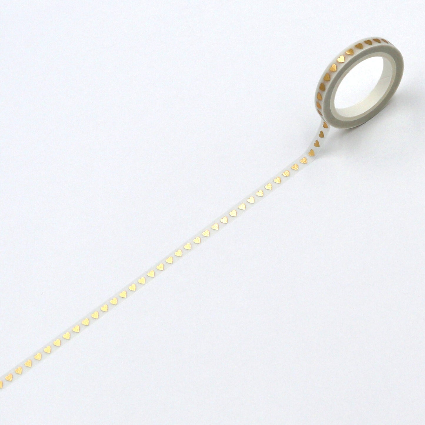 Heart Foil 5mm Clear Washi Tape