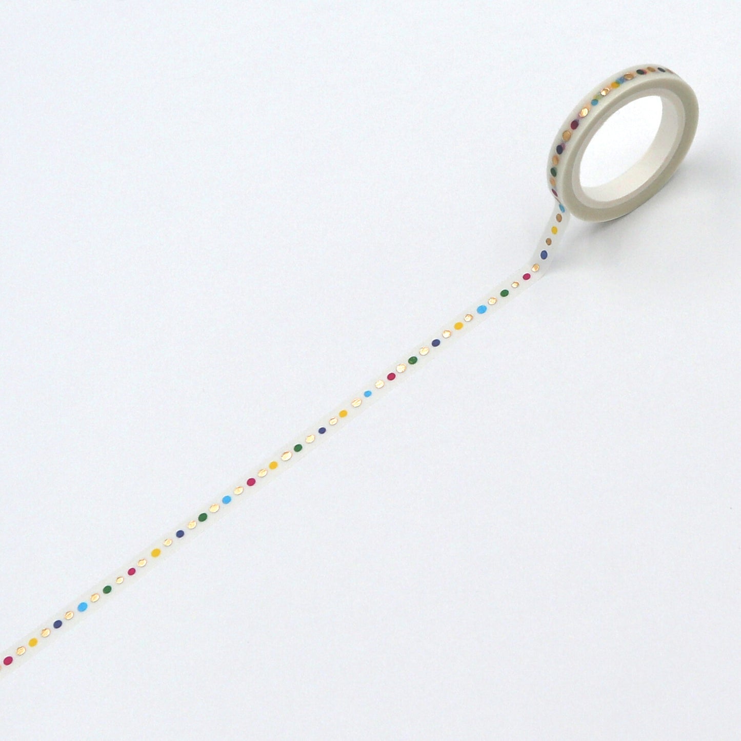 Dots Foil 5mm Clear Washi Tape