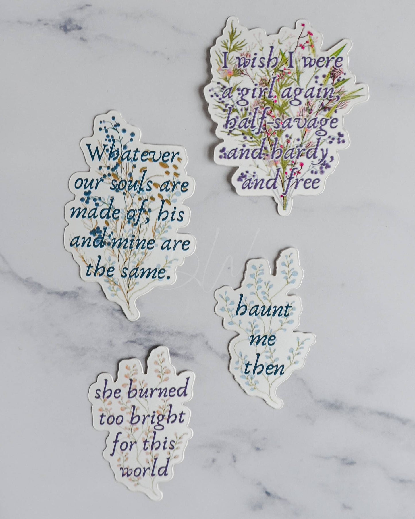 Wuthering Heights Emily Bronte Sticker - Girl Again