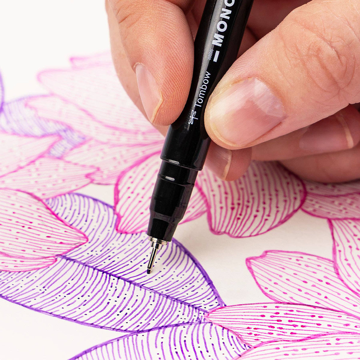 MONO Drawing Pen Colors, 8-Pack