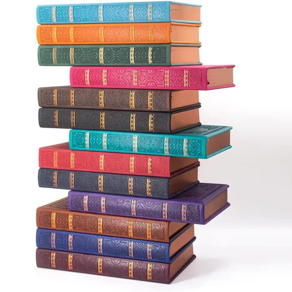 Vintage Classic Style Journal Vegan Leather (Brown) S