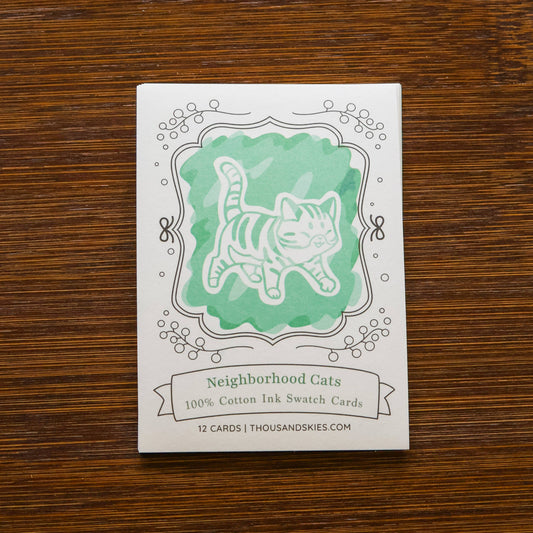 Neighborhood Cats Ink Cards