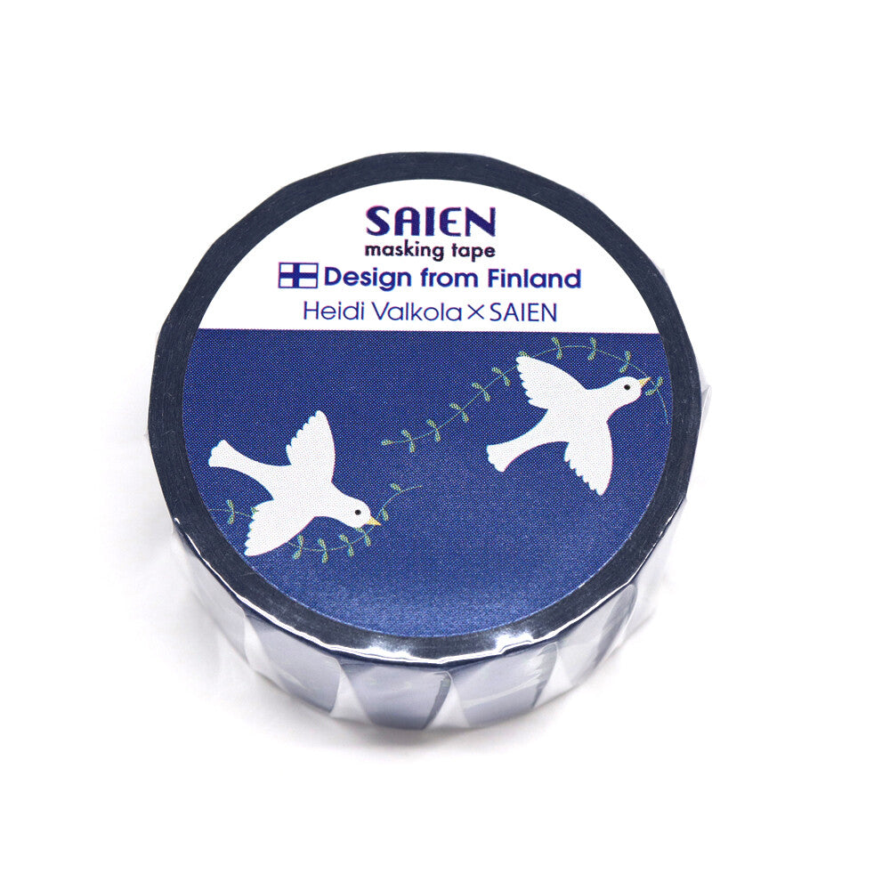 Birds Heidi Valkola × Saien Washi Tape