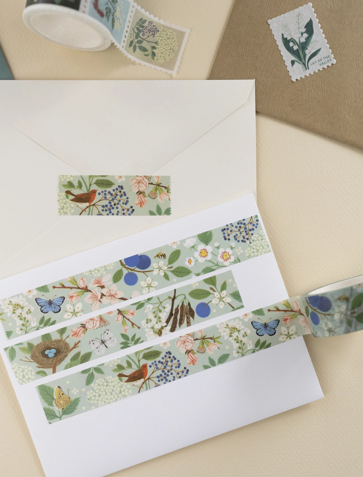 Flowering Trees Washi Tape