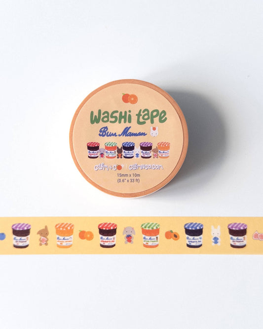 "Bun Maman" Bunnies & Jam Washi Tape