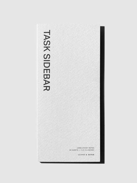 Long Task Sidebar Sticky Note