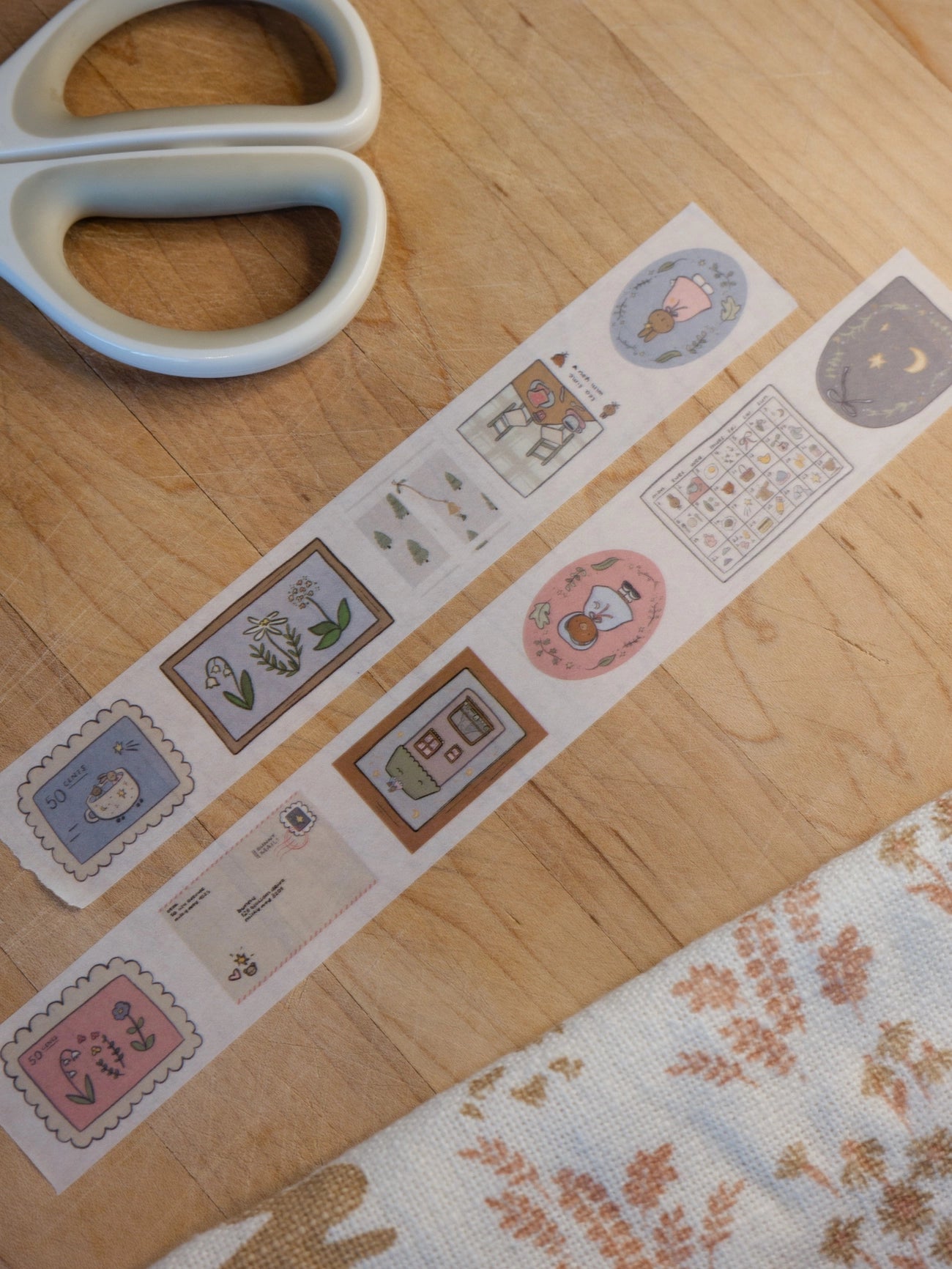 Bunny and Bear Washi Tape