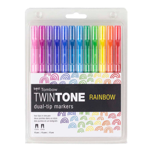 TwinTone Dual Tip Markers (Rainbow)
