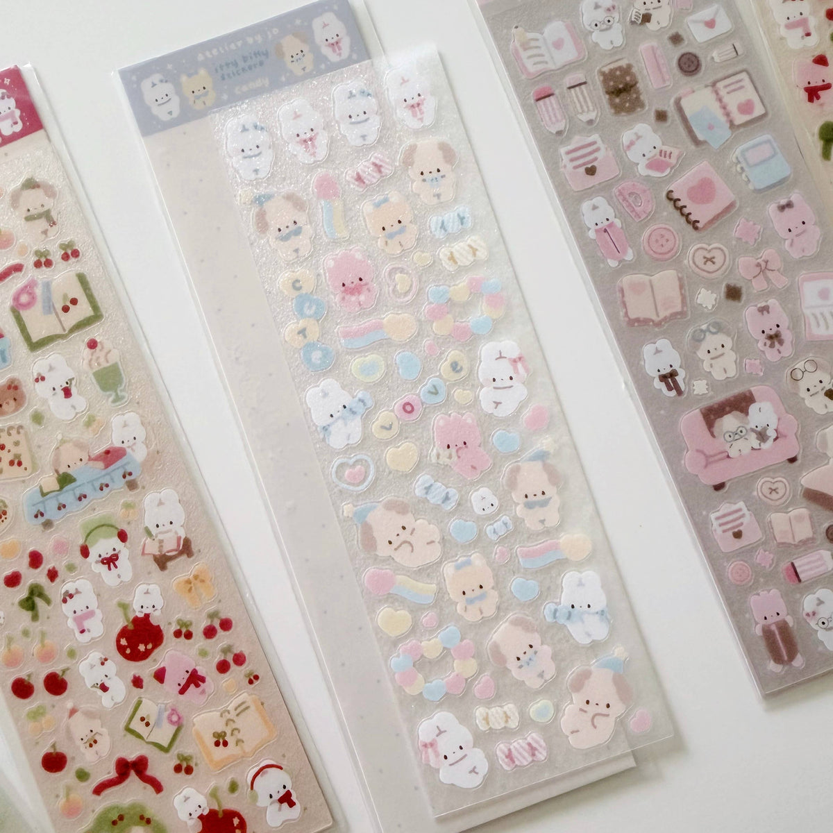 Teeny Tiny Glitter Sticker Sheet