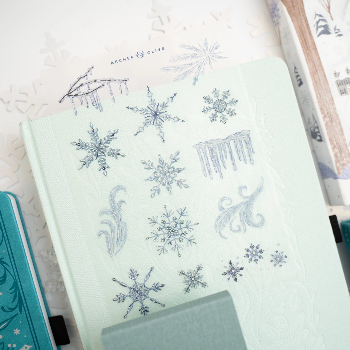 Frosted Storybook Sticker Set
