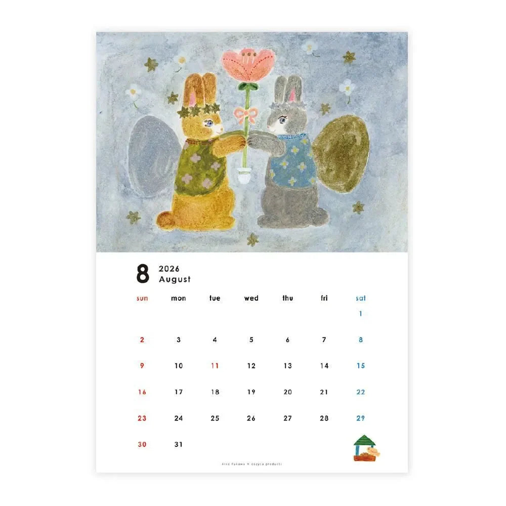 2026 Fukawa Calendar (preorder - ships 12/15)