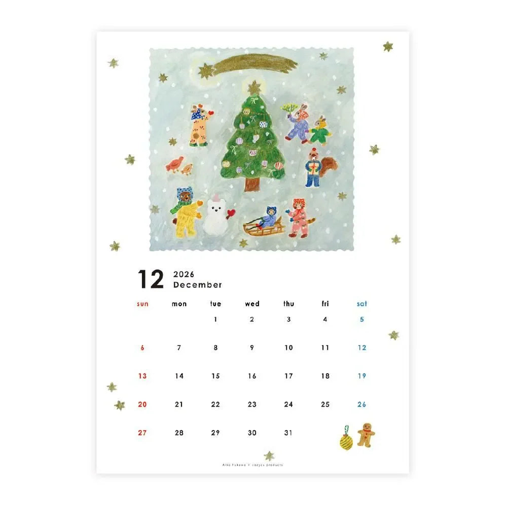 2026 Fukawa Calendar (preorder - ships 12/15)
