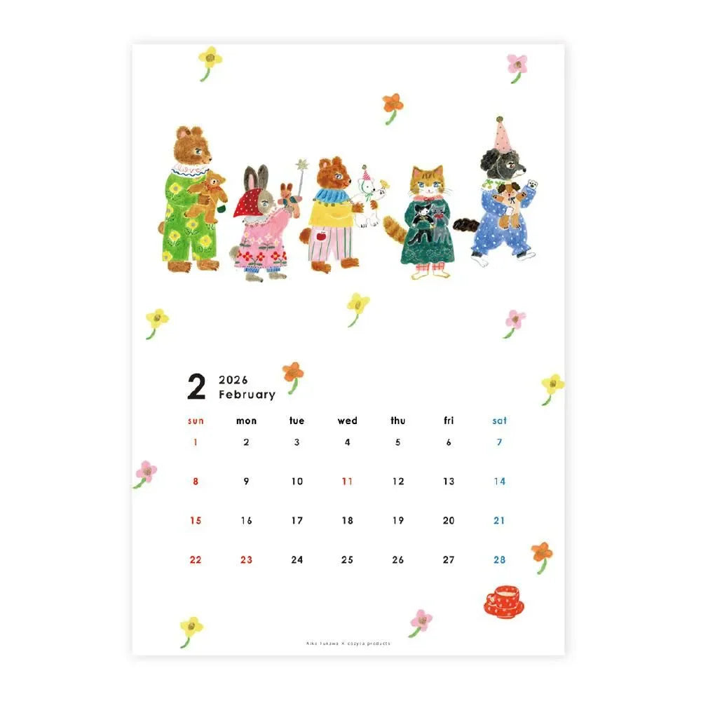 2026 Fukawa Calendar (preorder - ships 12/15)