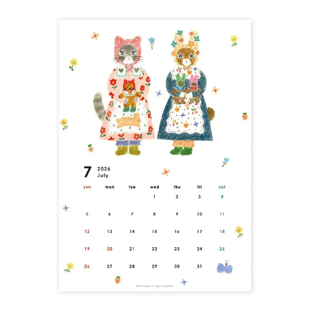 2026 Fukawa Calendar (preorder - ships 12/15)