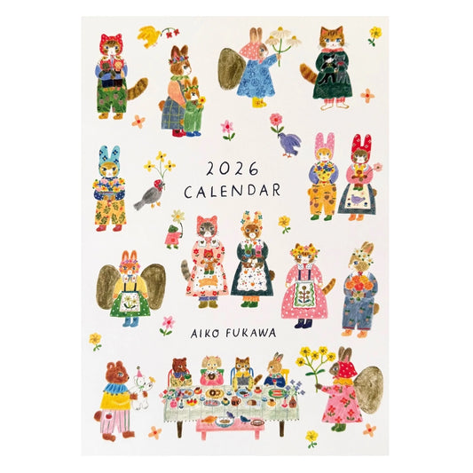 2026 Fukawa Calendar (preorder - ships 12/15)