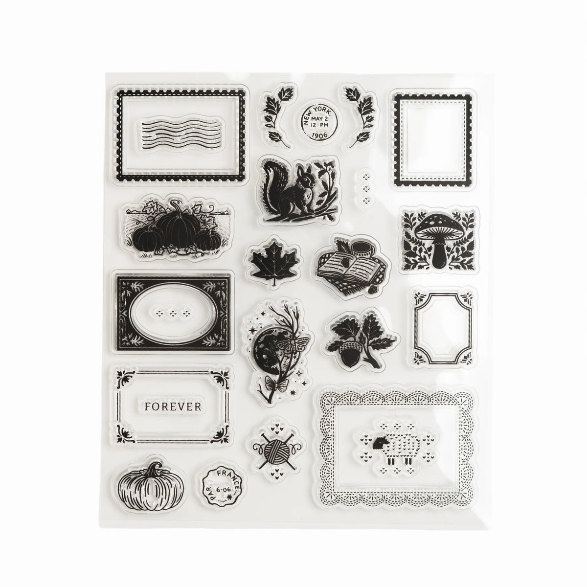 Quiet Corners Acrylic Stamp Set