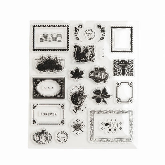 Quiet Corners Acrylic Stamp Set
