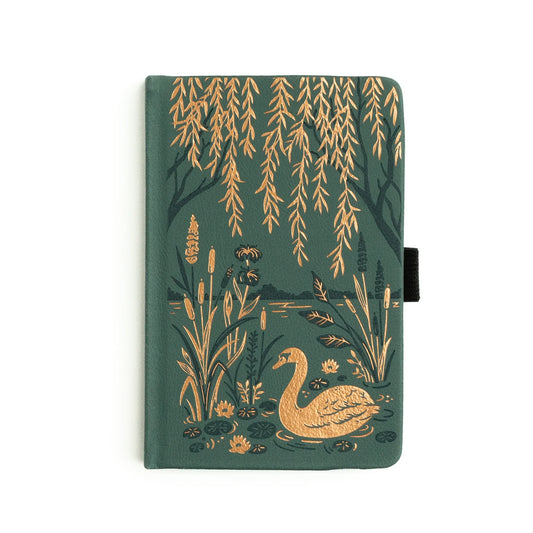 Swan Pond Notebook: Pocket Size