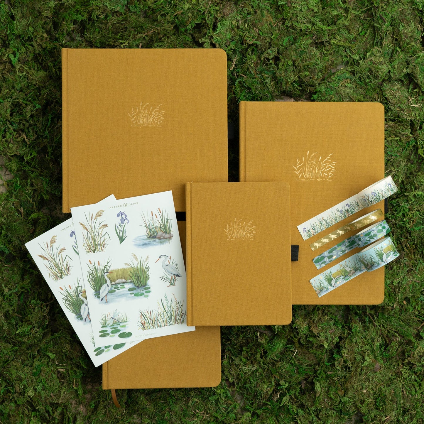 Gentle Breeze Notebook: Pocket Size