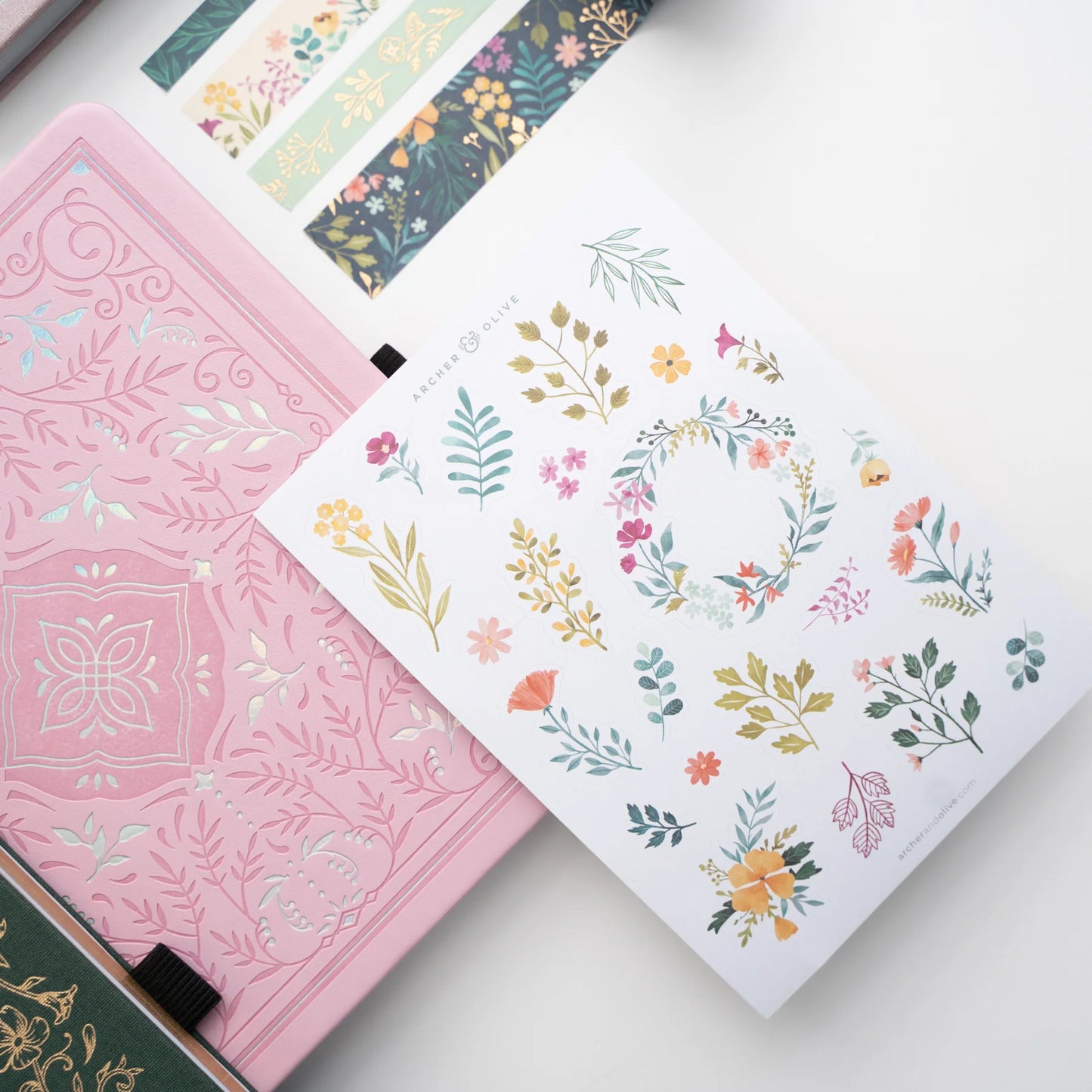 Signature Floral Sticker Set
