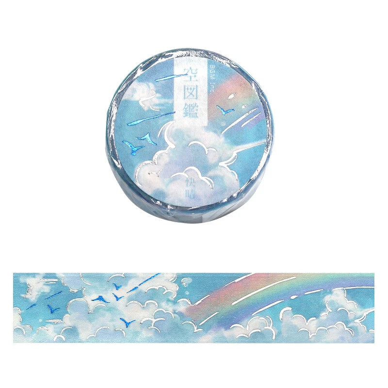 BGM Washi Tape - Rainbow Sky