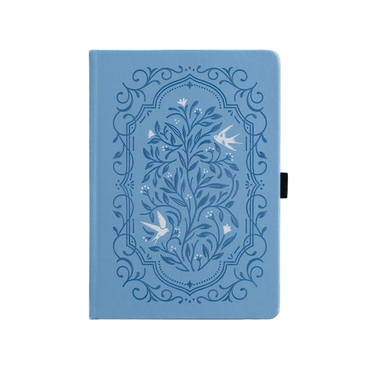 Song Bird Notebook in Blue