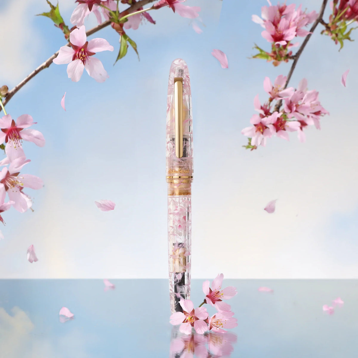 BUNGUBOX x Esterbrook Cherry Blossom Flower Fountain Pen