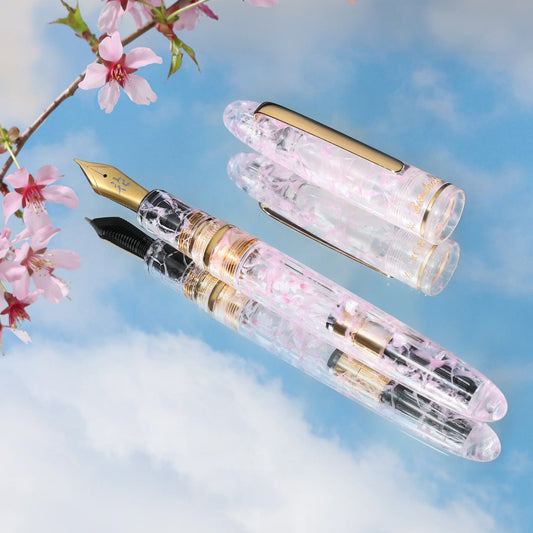 BUNGUBOX x Esterbrook Cherry Blossom Flower Fountain Pen