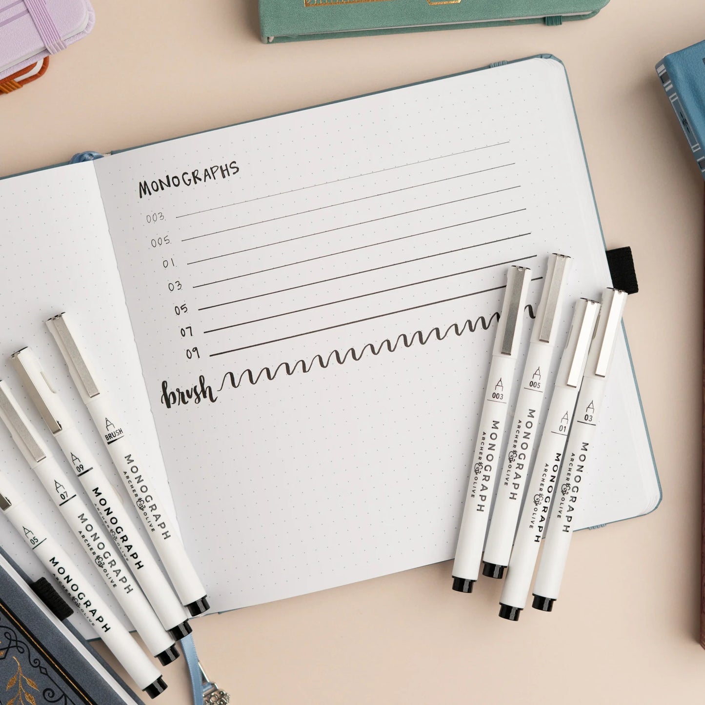 Monograph Pen Set of 8