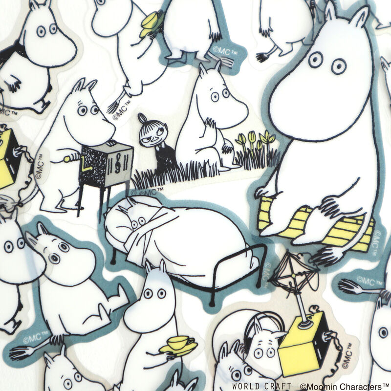 Moomin Face Stickers - Ennui