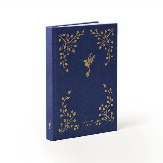 Hummingbird A5 Dotted Notebook - Wild Indigo