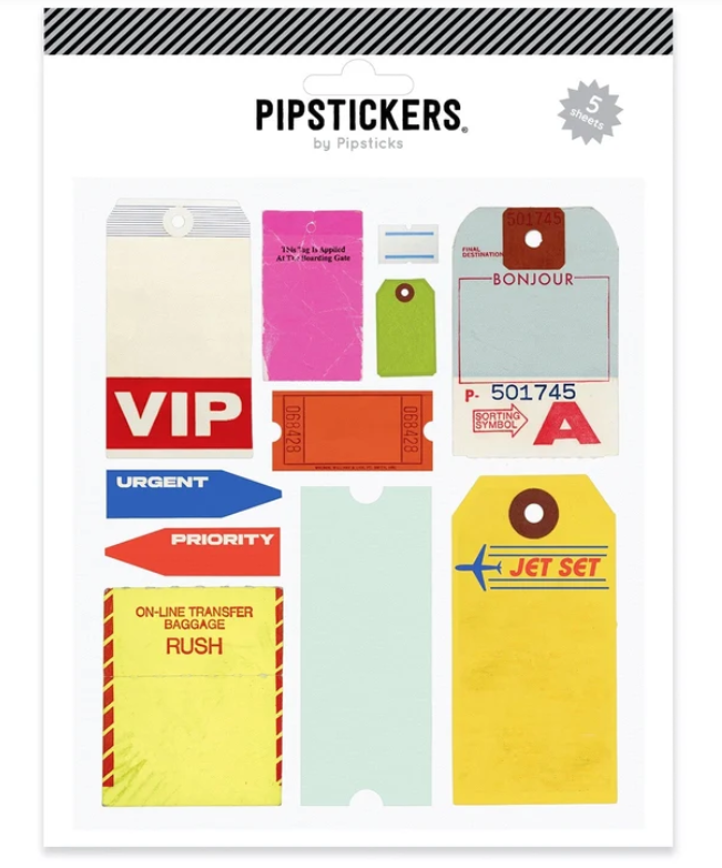 Jet Set Labels (5ct)