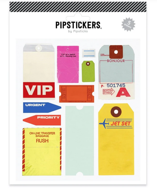 Jet Set Labels (5ct)