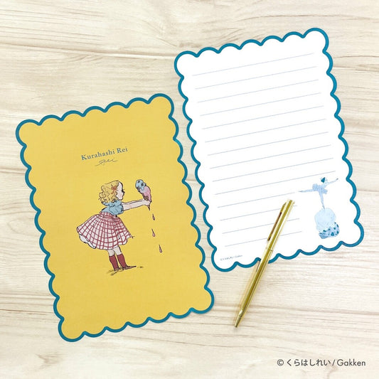 Letter Set - KURAHARAKEI die-cut letter (ice cream)
