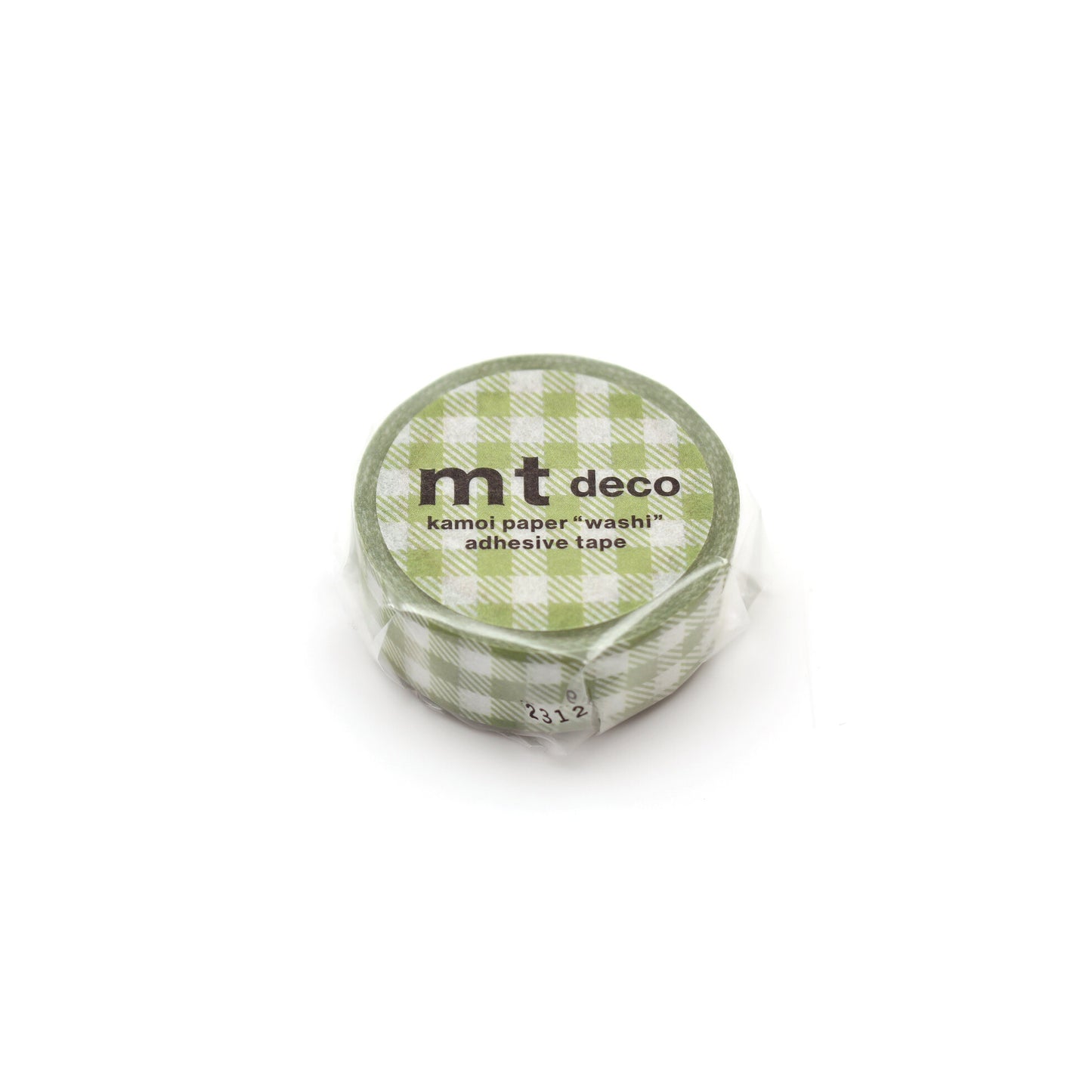 Stripe Checkered Light Moss Green (mt)