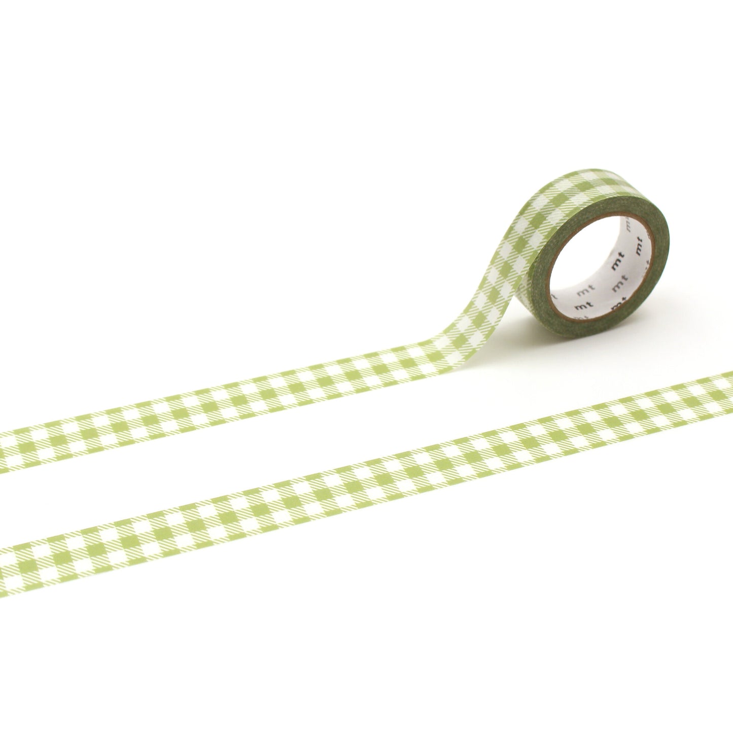 Stripe Checkered Light Moss Green (mt)