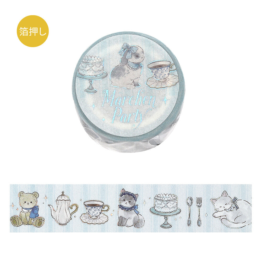 BGM Washi Tape -Mercure Party *Tea Time