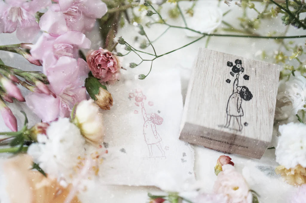 Black Milk Project - Bloom Series > Miss Bo Rubber Stamp