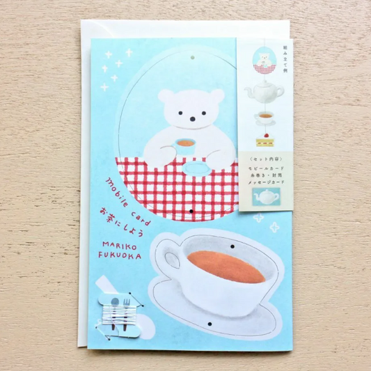 Hyogensha Mobile Card Let's have some tea