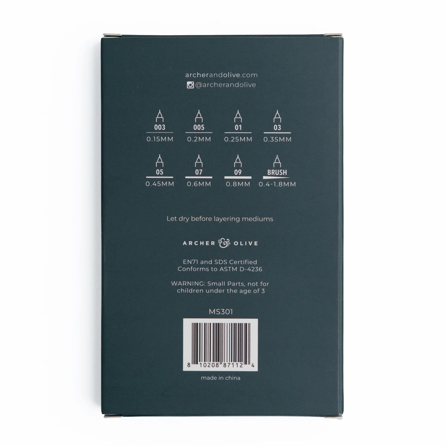 Monograph Pen Set of 8
