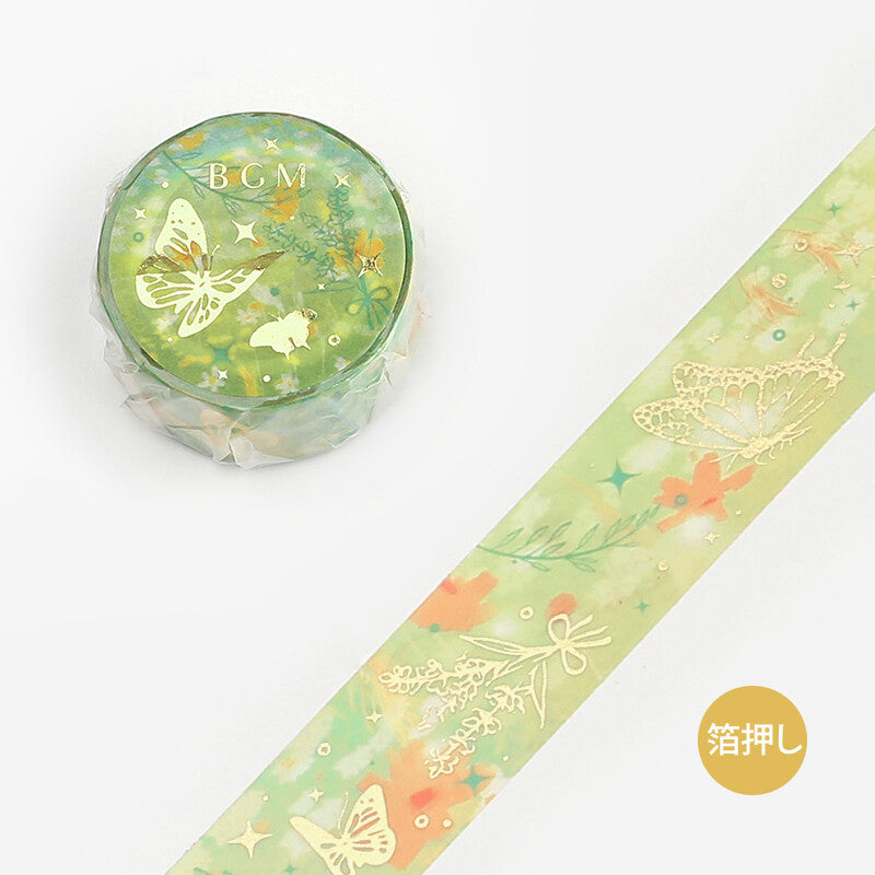 BGM Washi Tape -Nature Poem* Garden