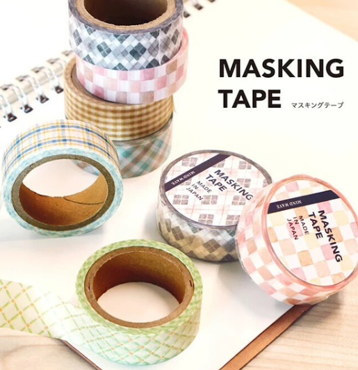 Argyle Gray Masking Tape